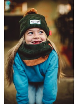 Tour de Cou 1-5 ans Snood Cocoon - Coton Bio, Doublure Polaire