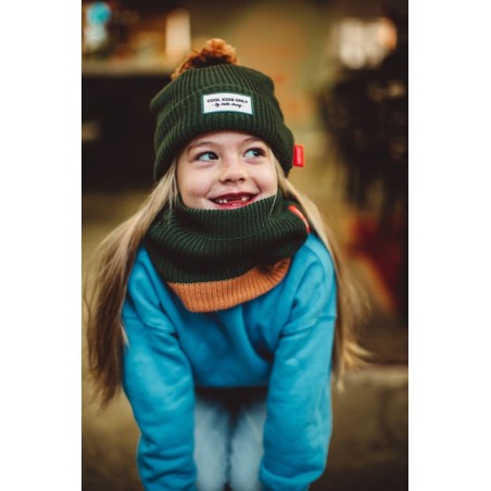 Tour de Cou 1-5 ans Snood Cocoon - Coton Bio, Doublure Polaire