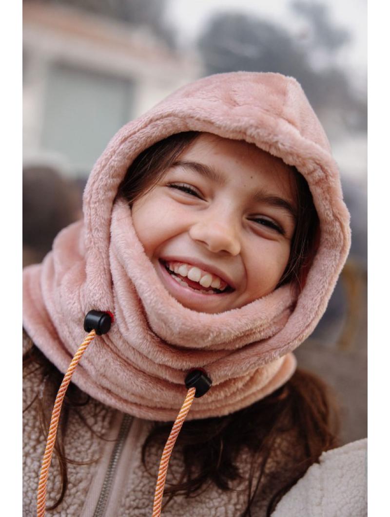 Cagoule Enfant Warmy Cream – Hello Hossy • Polaire Douce & Bien Chaude