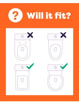 Réducteur de toilettes bébé antidérapant