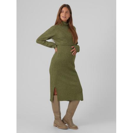 Robe tricotée Suniva June | Confort élégant pour maternité et allaitement