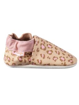 Chaussons bébé en cuir souple Alba 