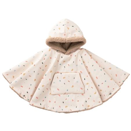 Ciré poncho bébé imperméable doublé Sherpa