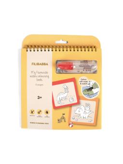 Livre de coloriage magique à l’eau – Dinosaures