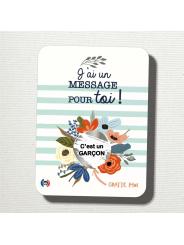 Carte à Gratter Annonce Sexe Bébé – La Surprise Émotionnelle pour Révéler Garçon ou Fille