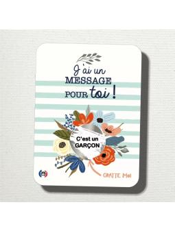 Carte à Gratter Annonce Sexe Bébé – La Surprise Émotionnelle pour Révéler Garçon ou Fille