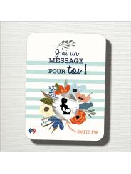 Carte à Gratter Annonce Grossesse 
