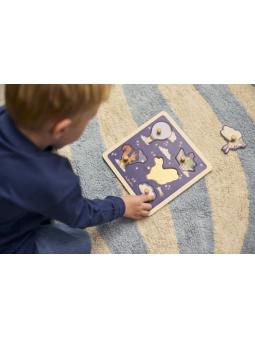 Puzzle Sensoriel en Bois "Little Adventurers"
