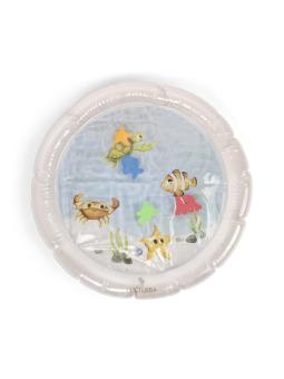 Tapis d'Eau Sensoriel "Amis de la Mer" – Le Tapis d'Éveil Idéal pour le Tummy Time