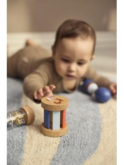 Valisette de Jeu "Mes Premiers Jouets Sensoriels en Bois" – L'Éveil Doux et Naturel (6 Mois)