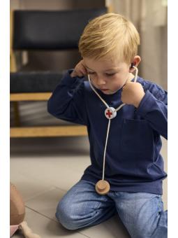 Mallette Docteur en Bois du Petit Docteur – Jeu d'Imitation Éveiller l'Empathie