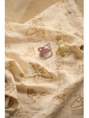 Lange Coton Bio GOTS (65x65 cm) – L'Indispensable Douceur des Jeunes Parents