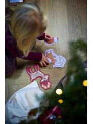 Coffret 4 Puzzles Progressifs Noël "Wonderful Winter" – Éveil et Motricité Fine
