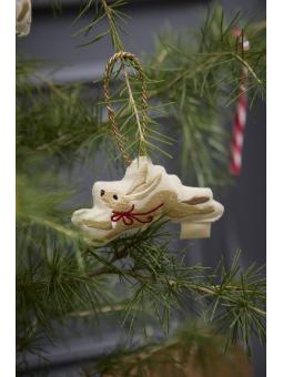 Décoration d'Hiver Brodé Personnalisable – Amis de la Forêt (Vendu à l'Unité)