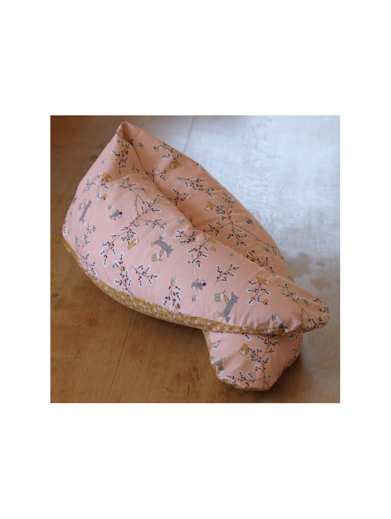 Coussin de Maternité Georges – L'Original Français, Soutien Essentiel Grossesse & Allaitement