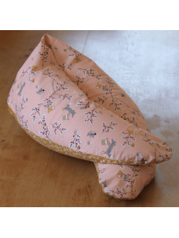 Coussin de Maternité Georges – L'Original Français, Soutien Essentiel Grossesse & Allaitement