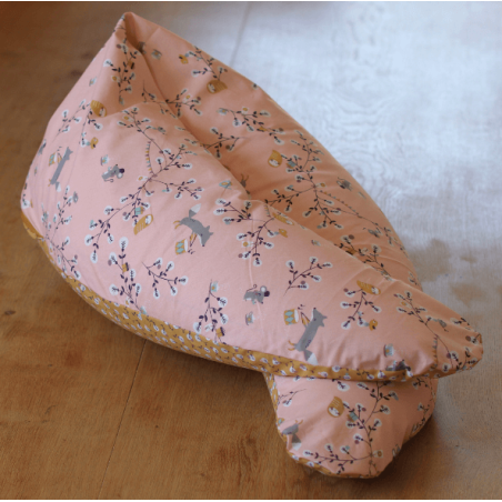 Coussin de Maternité Georges – L'Original Français, Soutien Essentiel Grossesse & Allaitement