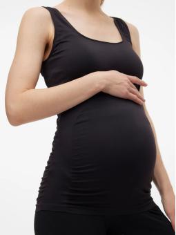 Débardeur Maternité Bodycon Fit – Le Confort Sans Couture en Fibres Recyclées