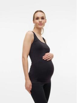 Débardeur Maternité Bodycon Fit – Le Confort Sans Couture en Fibres Recyclées