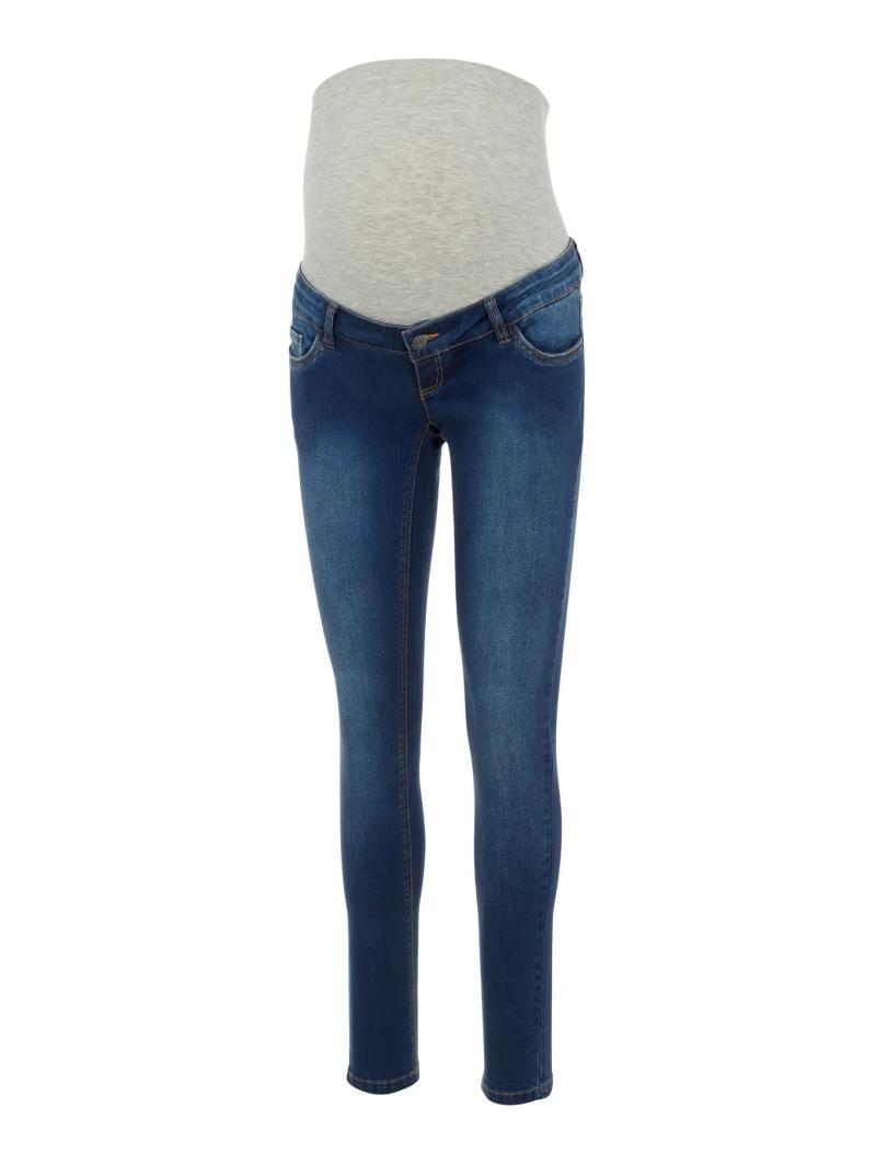 Jeans Maternité Slim Lola – Style Intemporel avec Bandeau de Soutien Confortable