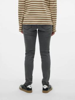 Jeans Maternité Slim Lola Gris – Confort et Soutien pour une Grossesse Stylée