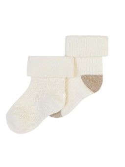Chaussettes Bébé Unisexe Crème