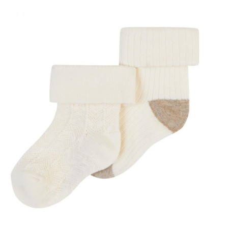 Chaussettes Bébé Unisexe Crème