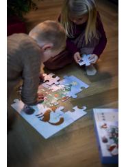 Puzzle 30 Pièces "Wonderful Winter" – Jeu Hivernal Amis de la Forêt (45x45 cm)