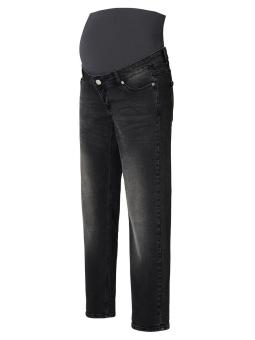 Jeans Maternité Mom Fit Azua Noir – Coton Bio, Style et Soutien Post-Accouchement