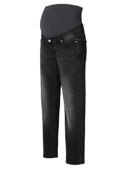 Jeans Maternité Mom Fit Azua Noir – Coton Bio, Style et Soutien Post-Accouchement