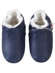 Chaussons B&eacute;b&eacute; Cuir Souple Fourr&eacute;s : L'&Eacute;crin de Chaleur pour les Premiers Pas