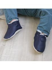 Chaussons B&eacute;b&eacute; Cuir Souple Fourr&eacute;s : L'&Eacute;crin de Chaleur pour les Premiers Pas