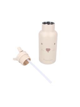 Gourde Enfant Isotherme Kidzroom (350 ml) – Acier Inoxydable, Paille Intégrée