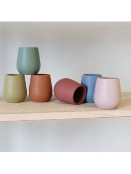 Grand verre d'apprentissage en silicone Kai 230 ml