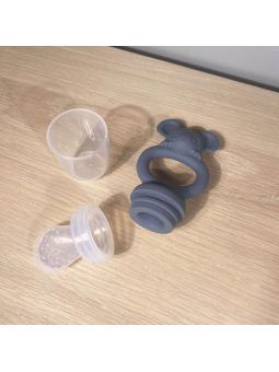 Grignoteur Souris à fruits en silicone Lauge