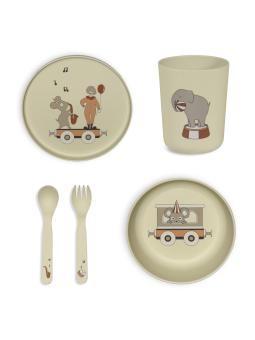 Coffret repas complet en PLA Marius (5 pièces)