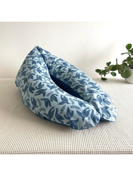 Coussin de Maternité Georges – L'Original Français, Soutien Essentiel Grossesse & Allaitement