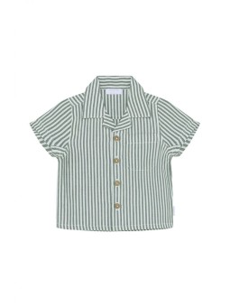 Chemise bébé à rayures Noppies - Laurel Wreath en coton bio