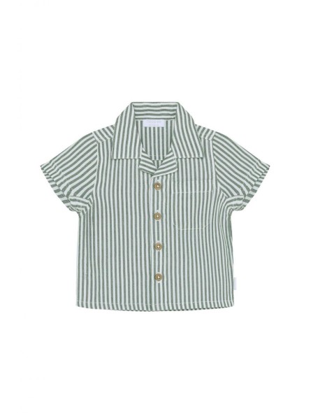 Chemise bébé à rayures Noppies - Laurel Wreath en coton bio