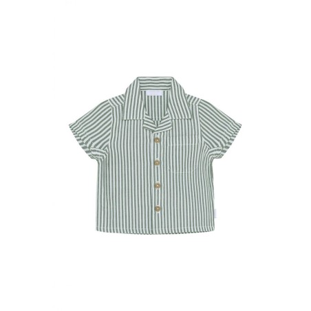 Chemise bébé à rayures Noppies - Laurel Wreath en coton bio