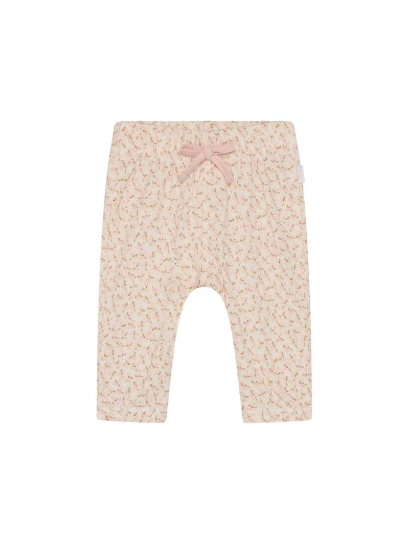 Legging bébé en coton bio Noppies - Imprimé Fleuri Egret