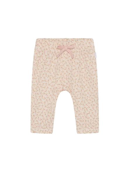 Legging bébé en coton bio Noppies - Imprimé Fleuri Egret