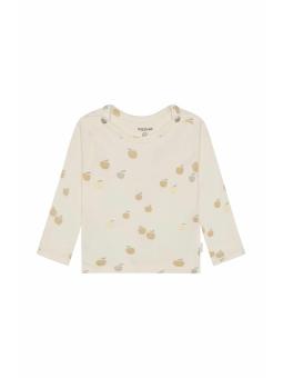 T-shirt manches longues bébé Noppies - Imprimé pommes en coton bio