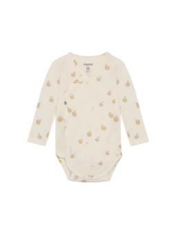 Body manches longues bébé Noppies - Imprimé pommes en coton bio