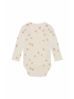 Body manches longues bébé Noppies - Imprimé pommes en coton bio