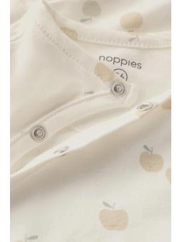 Grenouillère bébé Noppies en coton bio - Imprimé pommes