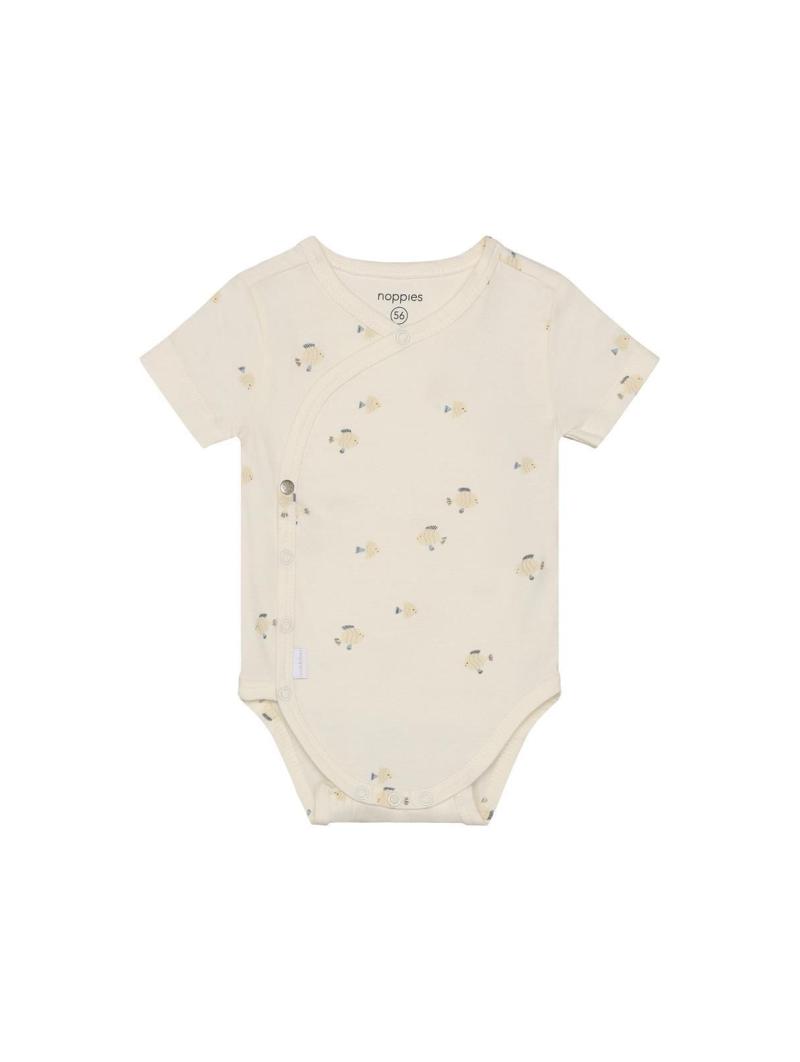 Body manches longues bébé Noppies - Imprimé poissons en coton bio