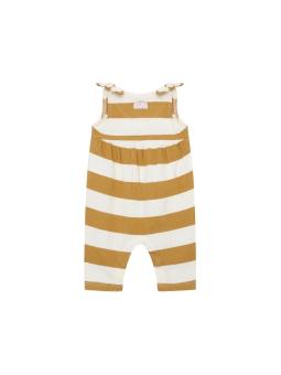 Combishort sans manches bébé Noppies - Rayures Prairie Sand