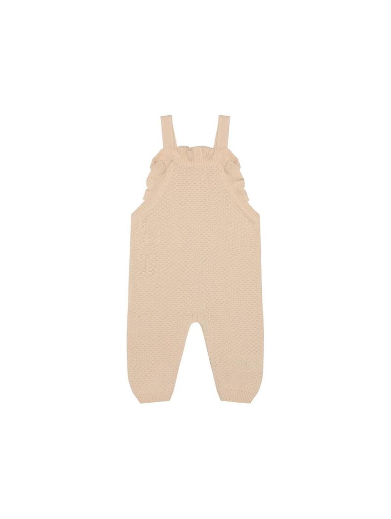 Salopette bébé Noppies en tricot ajouré - Rose lumineux