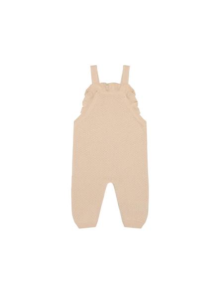 Salopette bébé Noppies en tricot ajouré - Rose lumineux